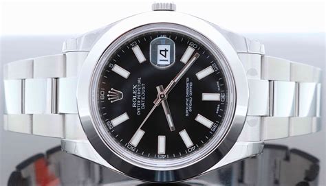 rolex watch with black face|rolex datejust 41mm black face.